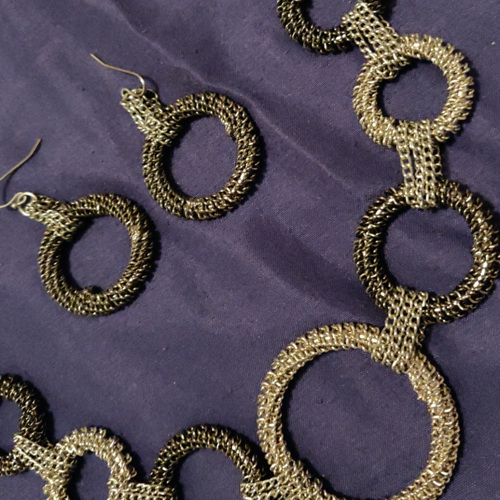 Statement Necklace and earrings set